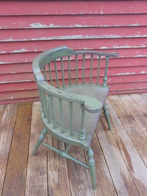 Custom Made Windsor Arm Chair Rhode Island Replica 1760-1780