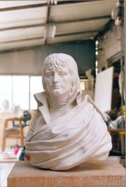 Custom Made Italian Carrara Marble Busts And Figures
