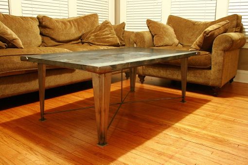 Custom Made Soapstone Guilded Age Coffee Table
