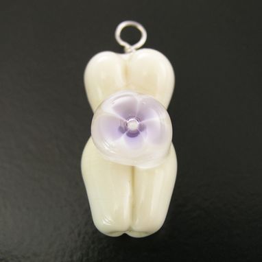 Custom Made Custom Fertility Goddess Lampwork Glass Bead Or Pendant For Pregnant Expecting Trying