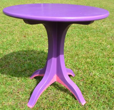 Custom Made Children's Maloof Inspired Table And Stool Set