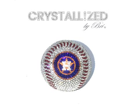 Custom Made Chicago White Sox Crystallized Baseball Mlb Game Size Sports Bling European Crystals Bedazzled