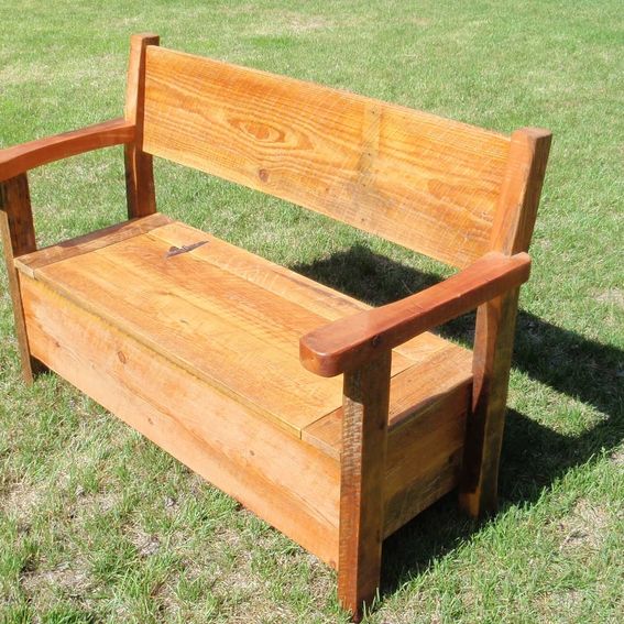 Custom Barnwood Deacons Bench by Son Ranch Furnishings | CustomMade.com