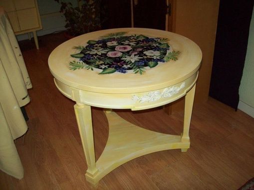 Custom Made Round Occassional Table