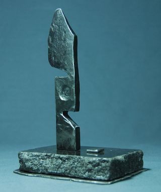 Custom Made Blacksmith Style Small Sculpture