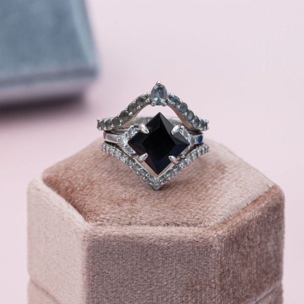This black spinel ring gives us all the witchy vibes.