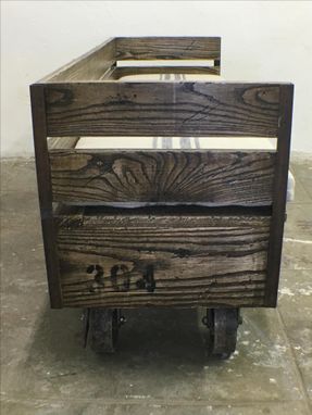 Custom Made Factory Cart Bench