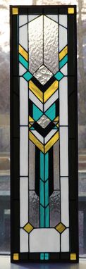 Custom Made Southwest 7 Stained Glass Panel